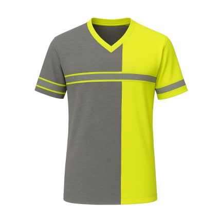 Kısa Kol Reflektörlü T-Shirt